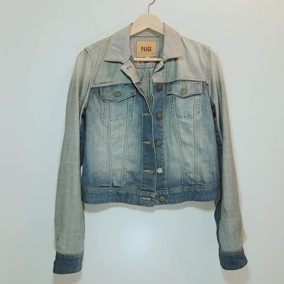 Paige Vermont Ombre Denim Jacket - Picture 2 of 2